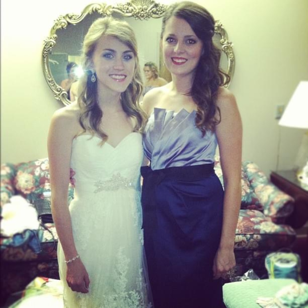 Vera Wang White Collection Bridesmaid Dress